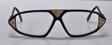 Cazal Vintage Eyeglasses- Ex-Display - Mod. 199- Col. 619 - Gold  Black, Stones
