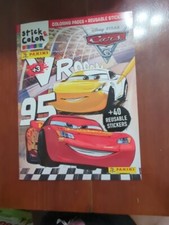 Panini Stick Color Pixar Cars Reusable Stickers 2023 RP