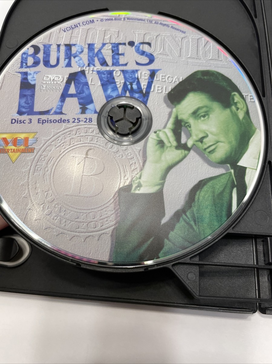 Burke's Law, Season One, Volume Two - DVD Black and White