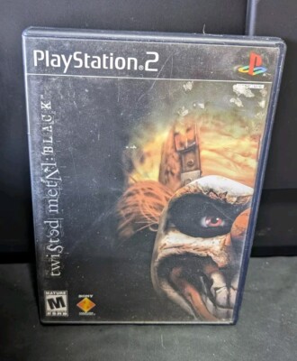 TWISTED METAL: BLACK Original PS2 Sony PlayStation 2 Complete CIB Manual Box 