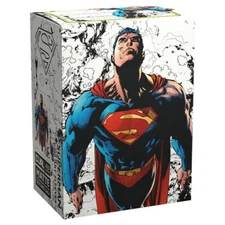 Dragon Shields Dual Matte Color Superman Standard Card Sleeves 100pcs
