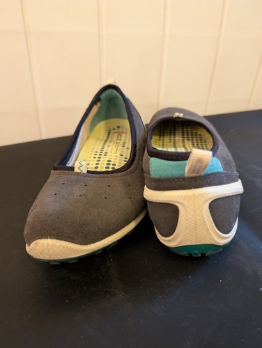 ECCO Biom Natural Motion Women's GRAY SLIP ON Comfort Ballet Flats SZ 40 9.5 US - 第 4/6 張圖片