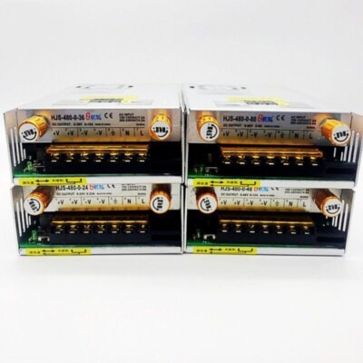 DC Switching Power Supply Adjustable Current Unit Converter 480W 12-300V 47-63Hz