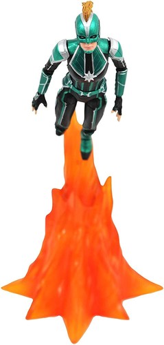 Marvel Select Captain Marvel Movie Starforce Uniform Action Figure - Picture 4 of 5