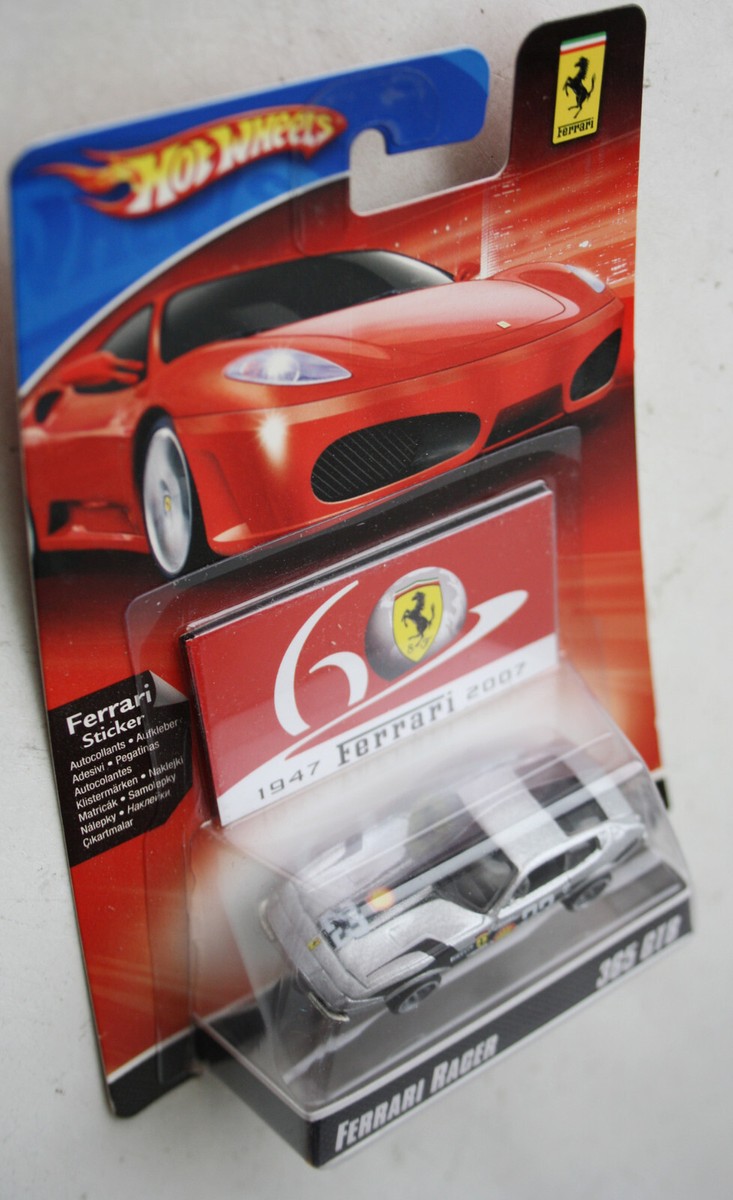 RARE 2007 HOT WHEELS 60 YEARS FERRARI RACER 365 GTB NEW SEALED