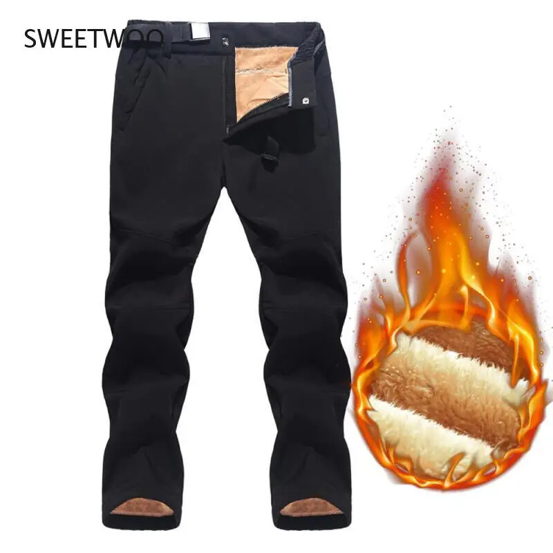 Pantalones Para Hombres De Invierno Ropa Impermeable Para Nieve Frio Senderismo
