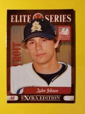 JOSH GIBSON (SP) RC ELITE SERIES #20 DETROIT TIGERS - 2011 DONRUSS ELITE MLB