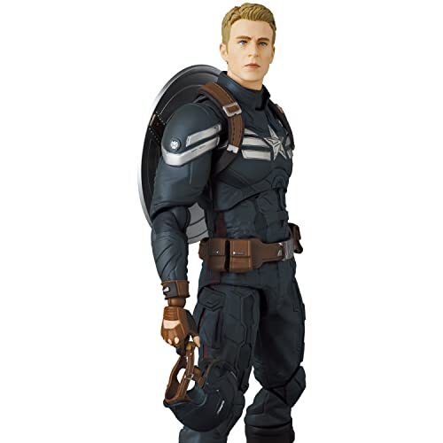 Medicom Toy MAFEX No.202 Captain America Stealth Suit Ver. Action