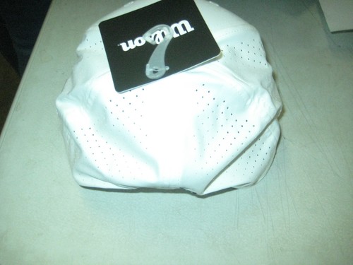 BRAND NEW Wilson Staff Performance Mesh Golf Cap special hat deal White - Picture 4 of 5