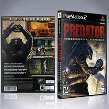 PS2 - NO GAME - Predator - Concrete Jungle