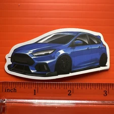 Ford Focus ST Sticker Decal Racing Car Skateboard Laptop JDM