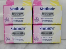4 Pack Skintimate 4 Blade Razor Refill 4x Cartridges-Fits All Skintimate Handles