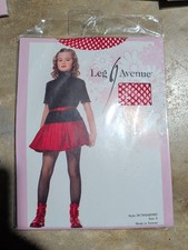 Leg Avenue Child Res Fishnet Tights Size Small 4-6 Yrs