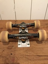 White Thunder Dennis Busenitz Skateboard Trucks Blast 145 / Rouge Rare