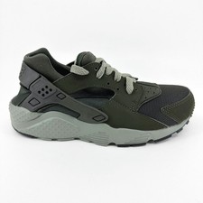 Nike Huarache Run GS Sequoia Dark Stucco Kids Running Shoes 654275 303