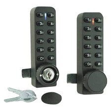 SECURITY DOOR CONTROLS Elect Keyless Lock,Keypad, Self-Locking 60HZ24