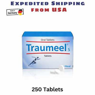 Traumeel S Heel 250 Tablets | Anti Inflammatory Pain Relief - Ships from USA