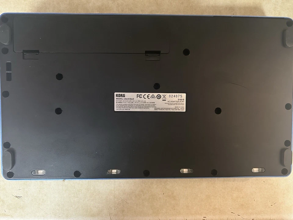 Korg Electribe 2 BL Synthesizer - Blau im top gepflegten Zustand. - Bild 3 von 4