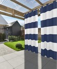 2 Tier Outdoor Nautical Theme Pannels With Tiebacks 54" X 84" — photo 3
