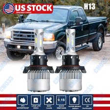 H13 9008 LED Headlight bulbs Hi/Lo Beam 2000W 6500K For Ford F-150 F-250 F-350
