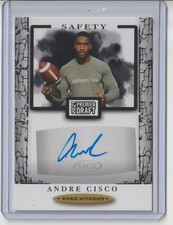 ANDRE CISCO 2021 SAGE PREMIUM DRAFT #A19 AUTOGRAPH