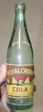 ORLANDO FLA  RC ROYAL CROWN  SODA BOTTLE 12 OZ ACL PYRAMIDS