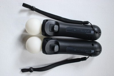 Sony PlayStation Move Motion Controllers CECH-ZCM2 Pair PS4 PS VR Untested