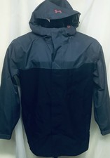 NWT Under Armor Boys Rain Jacket-Hood  Size YXL
