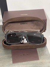 Tom Ford PHILIPPE-02 Matte Black Sunglasses FT0999-N 02D 58-16-145 Polarized NIB