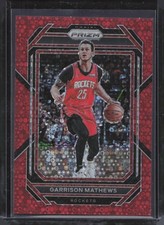 2022-23 Panini Prizm #188 Garrison Mathews Prizms Fast Break Red #/100