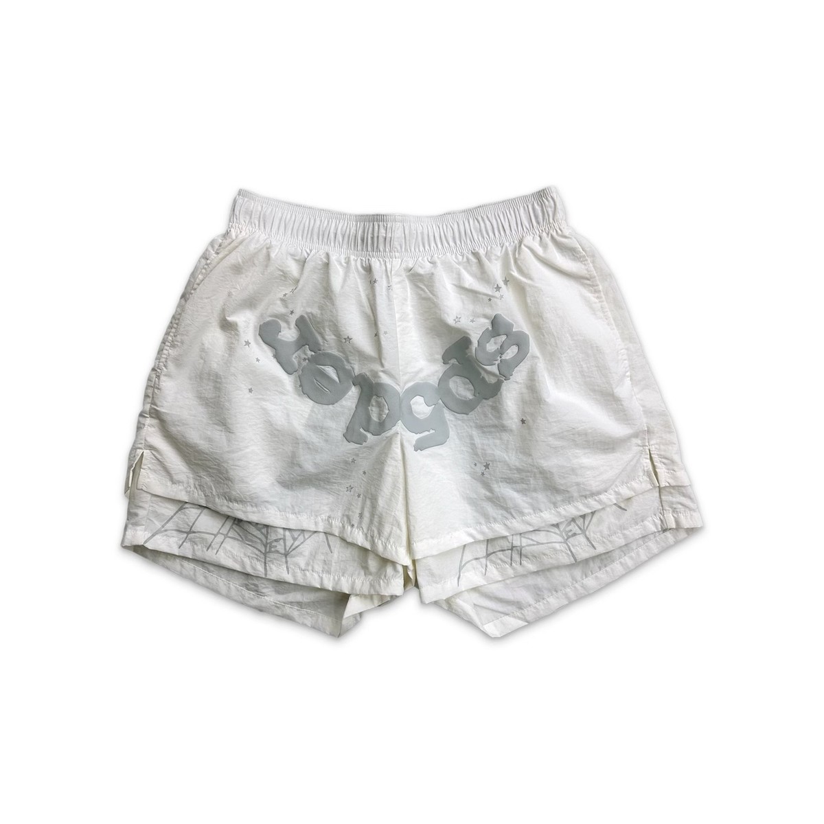 SP5DER OG WEB LOGO DOUBLE LAYER SHORTS | eBay