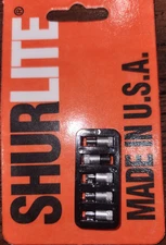 SHURLITE 3011X SINGLE FLINT RENEWAL REPLACEMENT FLINTS, 5 PACK