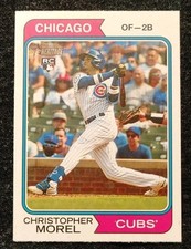 2023 Topps Heritage #110 Christopher Morel (RC)