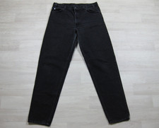 Vintage 90s Levis 550 Jeans Men's (34 x 33) Black Tab Denim Relaxed Fit USA Made