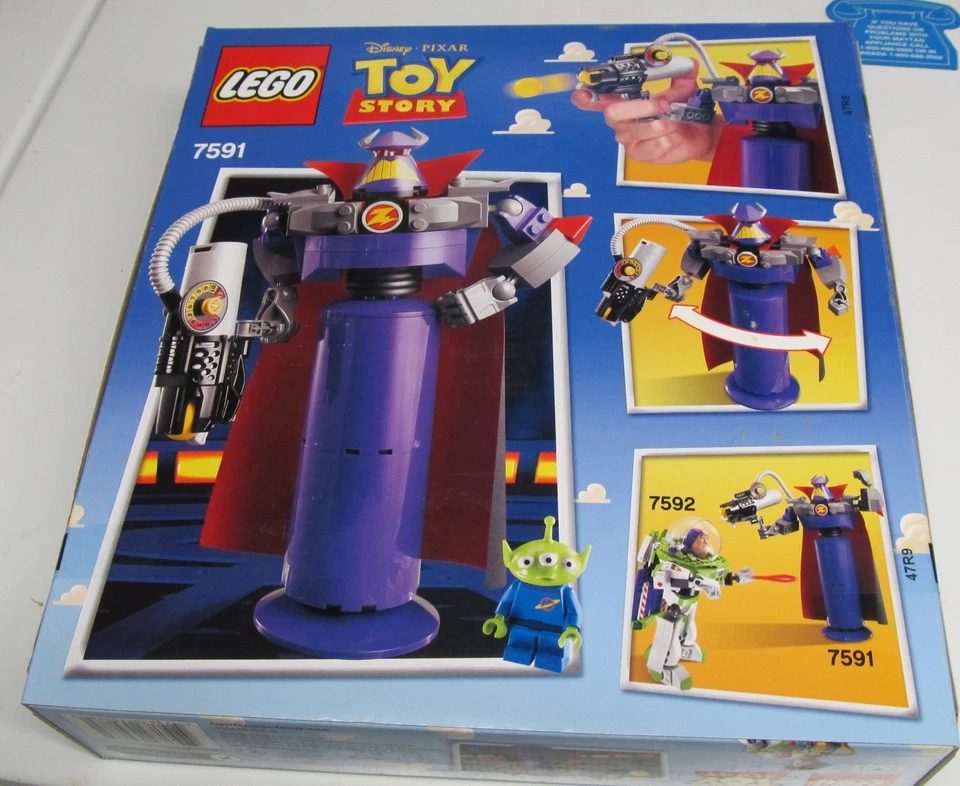 LEGO 7591 CONSTRUCT-A-ZURG TOY STORY New and Sealed RETIRED!! - Image 4 of 4