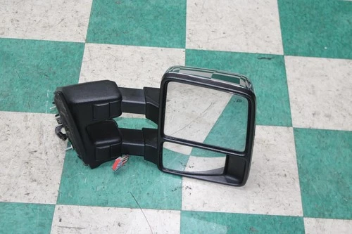 11-12 F250 *DMG* Chrome Cap Passenger Right RH Power Towing Door Mirror OEM WTY