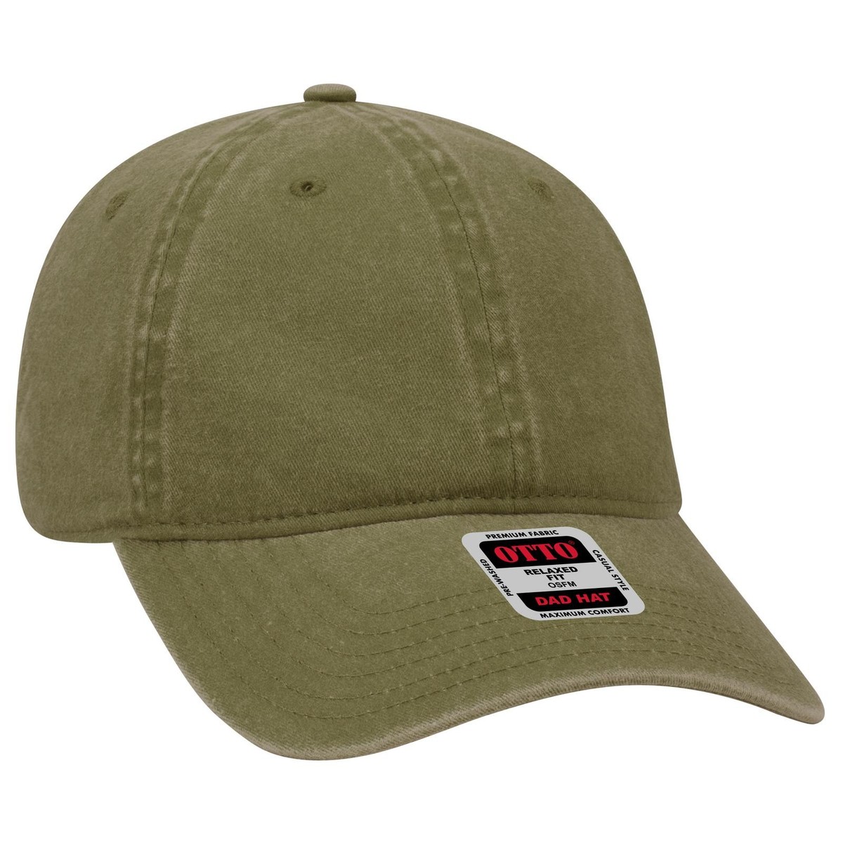 OTTO CAP 18-202 Unisex Cap 6 Panel Low Profile Dad Hat | eBay
