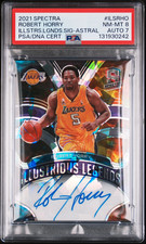 2021 Spectra Robert Horry Astral /49 PSA 8 AUTO 7 Lakers 