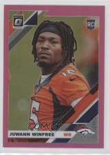 2019 Panini Donruss Optic Rookies Pink Prizm Juwann Winfree #147 0q0m