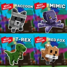 💎RACCOON, MIMIC, T-REX, REDFOX BUNDLE 💎 | Fast Delivery🌟