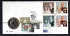 GB - 1997 Golden Wedding Anniversary £5 PNC Coin First Day Cover