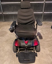 Power wheelchair-over 10 years old and works well. Priced for quick sale