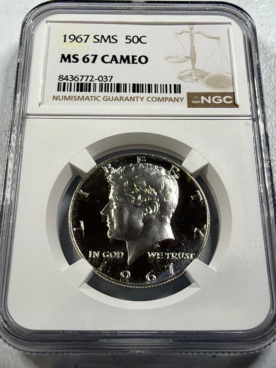 MS 67 Graded 1967 Kennedy US Half Dollars (1964-Now) for sale | eBay