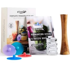 Masontops Complete Mason Jar Fermentation Kit For Wide Mouth Jars