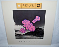 Level 42, WORLD MACHINE, LP record, NM, Polydor 827 487-1 Y-1, no barcode