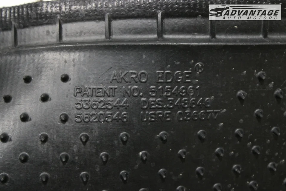 2018-2022 JEEP RENEGADE REAR LEFT SIDE FLOOR CARPET MAT LINER COVER AKRO EDGE - Image 4 of 4