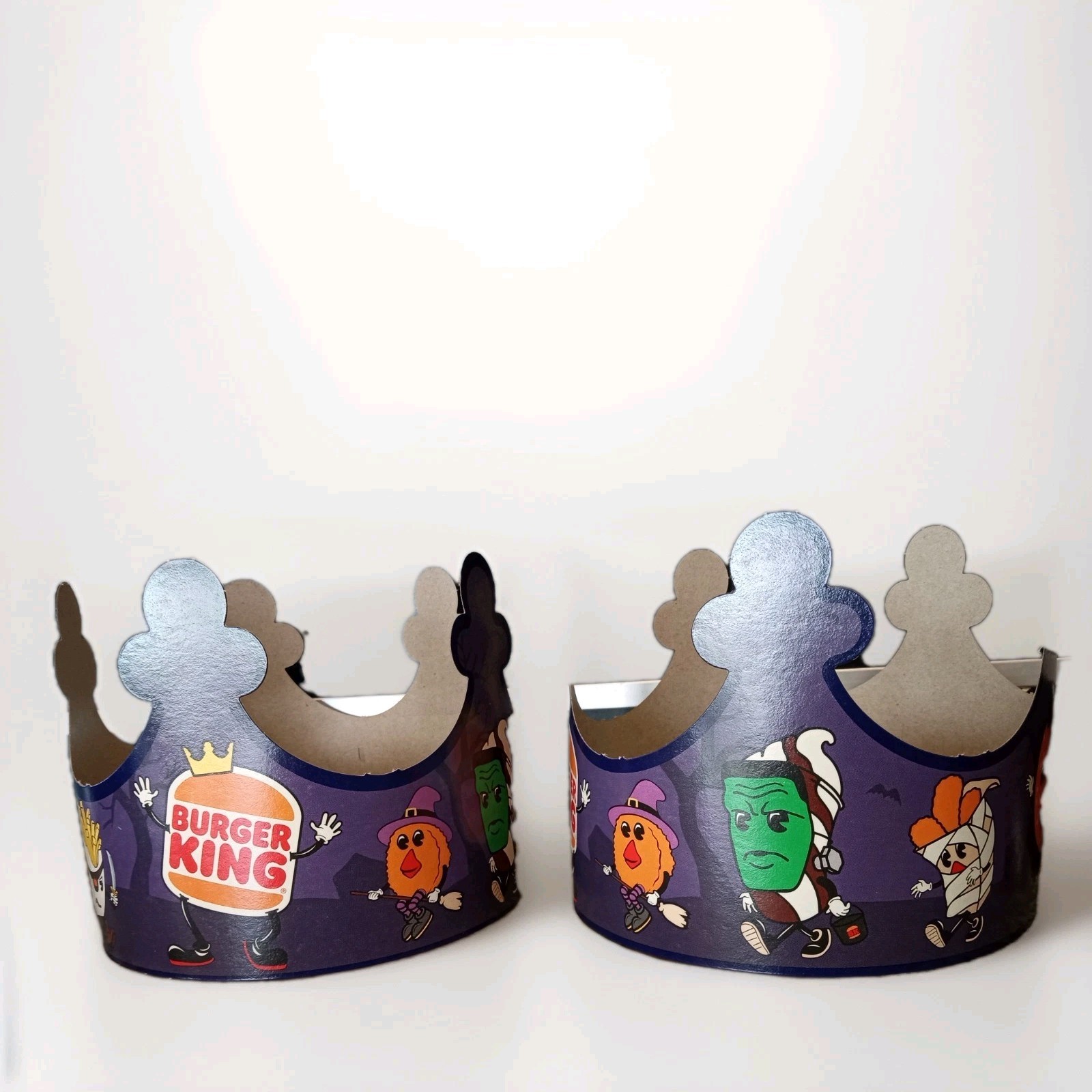 Burger King Coronas Halloween 2025 Juego De 2 NUEVAS!!!!!