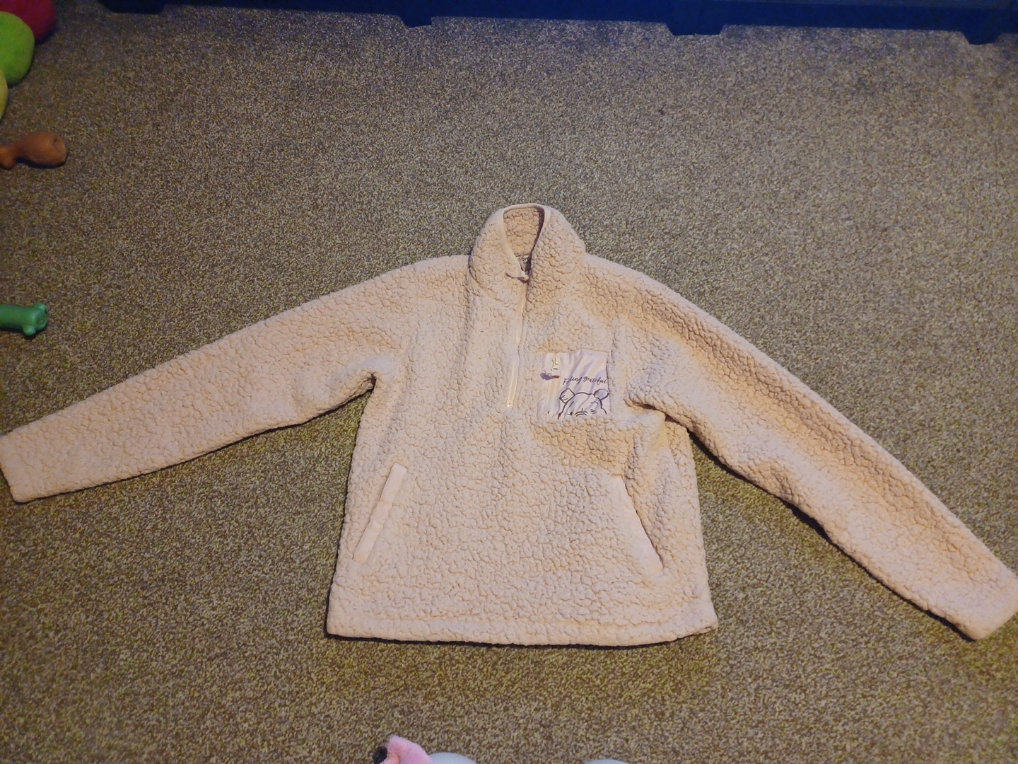 Women's Pink Winnie The Pooh Jumper With Zipper image 3