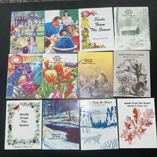 VTG 1990's Lot- 12 Guido Ministries  Inspirational Booklets Religious Pamphlets
