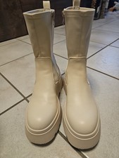 GUESS Plateau Boots Damen Beige 39
